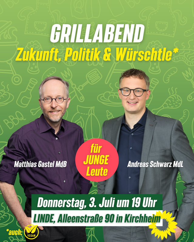 Grillabend – Zukunft, Politik & Würschtle