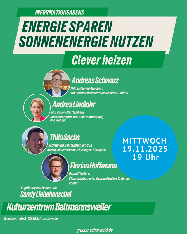 Energiesparen - Sonnenenergie nutzen - Clever heizen